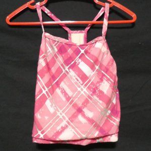 ATHLETIC WORKS | size 5 | Plaid Swimsuit Tank Top | Girls
